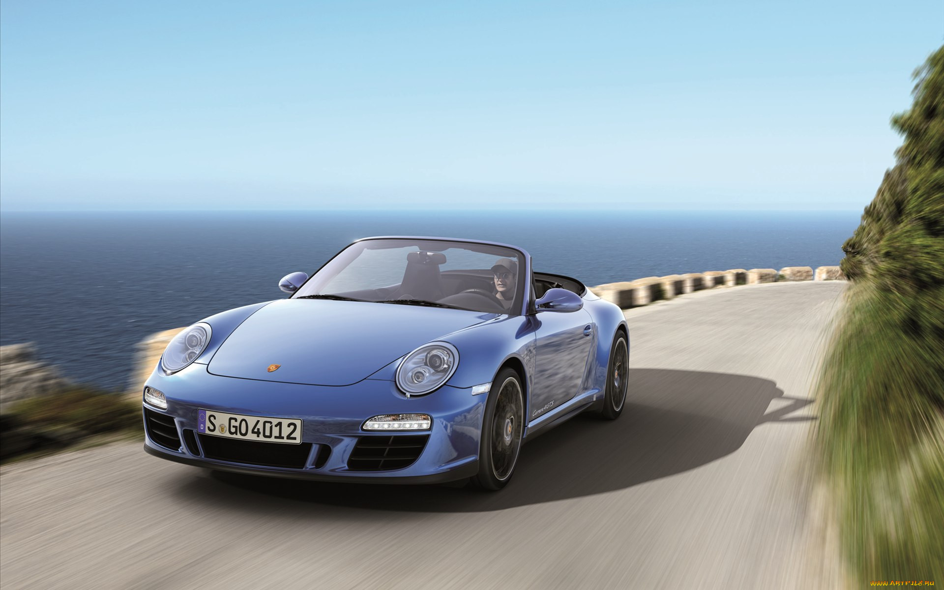 porsche, 911, carrera, gts, cabriolet, 2012, 